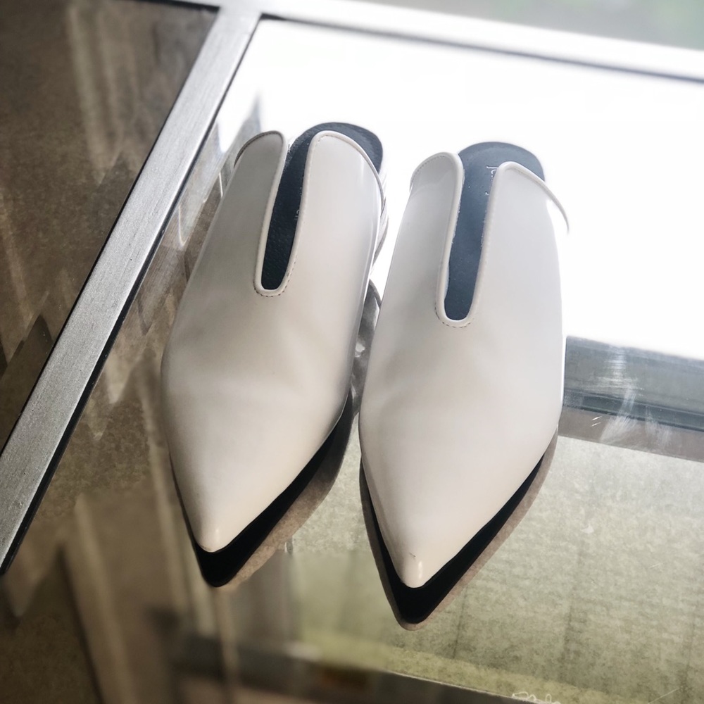 Worn Once Jeffrey Campbell Mules